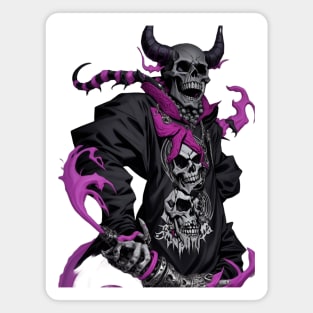 skull caracter Magnet